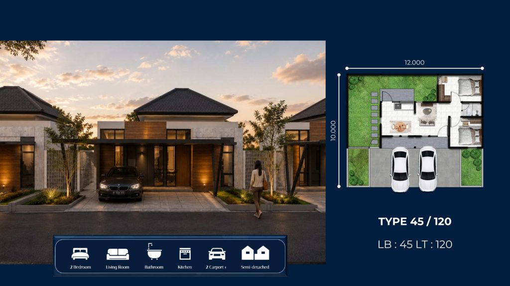 jual rumah Sava Terra murah